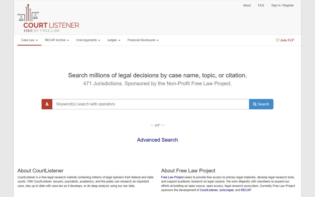 Clackamas County court records federal legal reference page